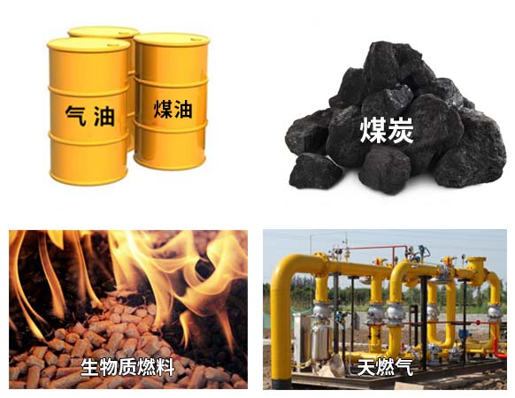 常見的熱源可以分為固體燃料、液體燃料、氣體燃料等