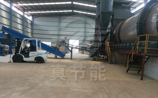 造紙污泥烘干設(shè)備運(yùn)行現(xiàn)場 造紙污泥烘干設(shè)備運(yùn)行現(xiàn)場